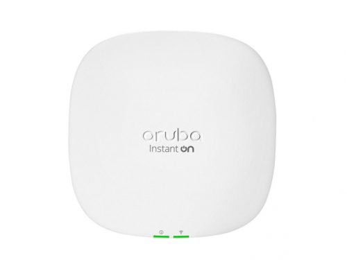 HP Aruba Instant On AP25 (RW) 4x4 Wi-Fi 6 Indoor Access Point White