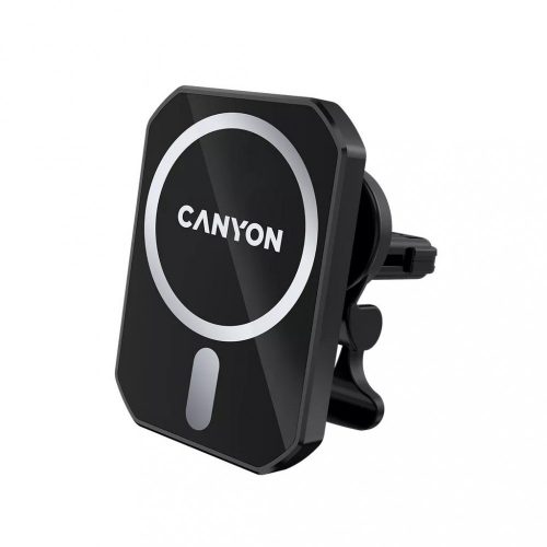 Canyon CNE-CCA15B01 Magnetic car holder with wireless charging for iPhone 12 and newer CM-15 Black