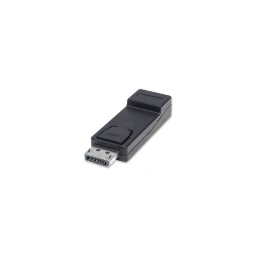 Manhattan Passive DisplayPort to HDMI Adapter Black