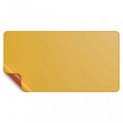   Satechi Dual Sided Eco Leather Deskmate Egérpad Yellow/Orange