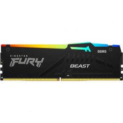 Kingston 8GB DDR5 5200MHz Fury Beast RGB Black