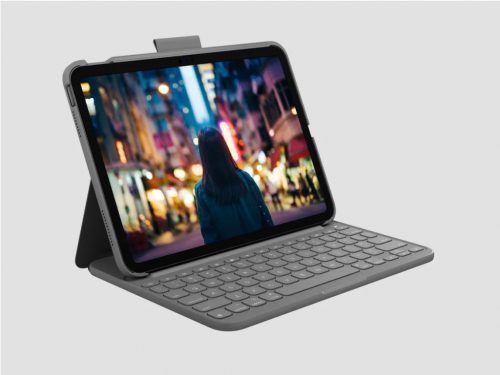 Logitech Slim Folio for iPad Oxford Grey UK