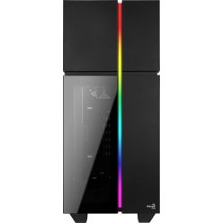 Aerocool Playa RGB Tempered Glass Black