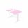 Arozzi Arena Fratello Gaming Desk White/Pink