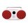 Polaroid P3 009091 Wireless Bluetooth Speaker White/Red