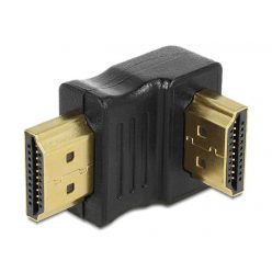 DeLock HDMI male to HDMI male 90° down Adapter Black