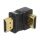 DeLock HDMI male to HDMI male 90° down Adapter Black