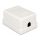 DeLock Modular Wall Outlet 1 Port Cat.6 compact UTP