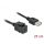 DeLock Keystone Module USB 2.0 C female > USB 2.0 A female with cable