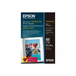   Epson Premium Semigloss 251g 10x15cm 50db Félfényes Fotópapír