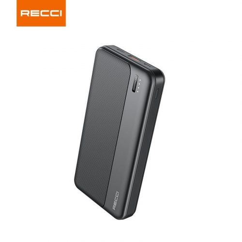 Recci RPB-P27B 20000mAh Powerbank Black