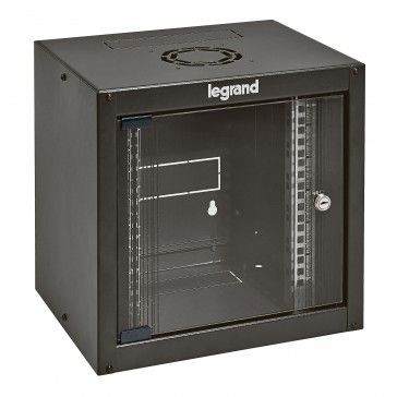 Legrand 10" 6U Falra szerelhető Rackszekrény Grey