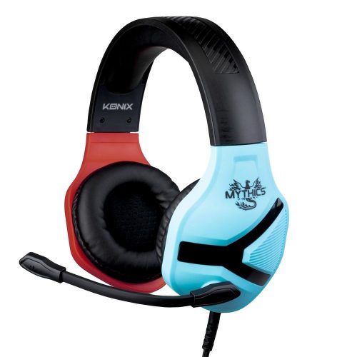 KONIX Nemesis Gaming headset Blue/Red