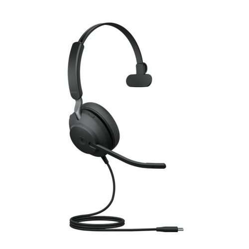 Jabra Evolve2 40 MS Teams Mono Headset Black