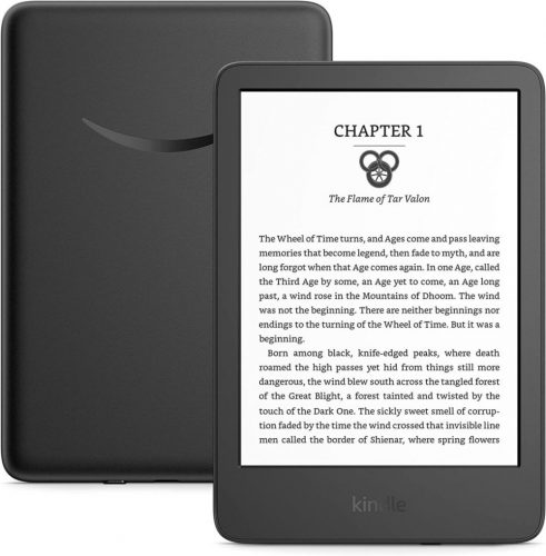 Amazon Kindle (2022) 6" E-book olvasó 16GB Black (Reklámos verzió)