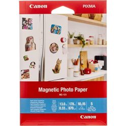   Canon MG-101 Magnetic Photopaper 670g 10x15cm 5db Mágneses Fotópapír