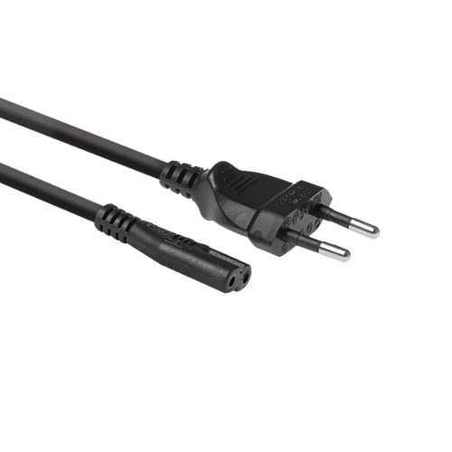 ACT AC3300 Powercord Euro male - C7 female 1,5m Black