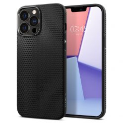 Spigen Liquid Air, matte black - iPhone 13 Pro Max