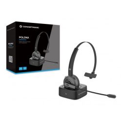   Conceptronic  POLONA03BD Bluetooth Mono Headset with Charging Dock Black