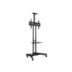   Multibrackets M Public Floorstand Basic 150 incl shelf & camera holder 32" - 60" Black