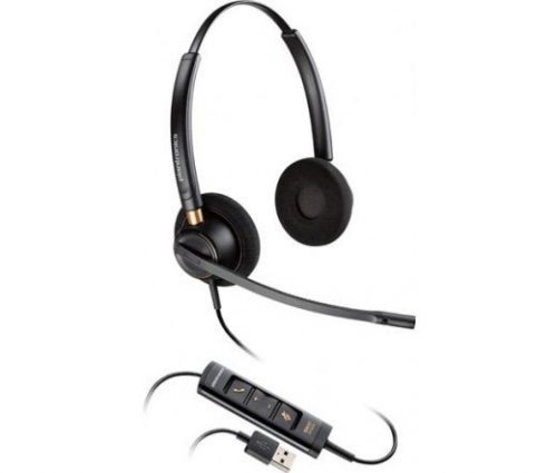 Poly Plantronics EncorePro 525 Stereo Headset Black