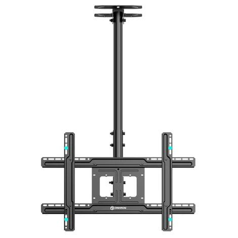 ONKRON Ceiling TV Mount Tilt Swivel for 32"-80" Black