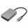 Digitus DA-70333 USB-C 2 Port High Speed Card Reader Space Gray