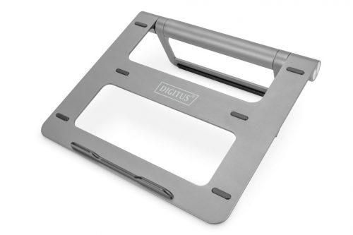 Digitus DA-90440 Variable Notebook Stand with 7-Port Pop-Out USB-C Docking Station Grey