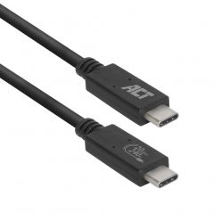   ACT AC7431 USB4 20Gbps connection cable C male - C male 1m USB-IF certified