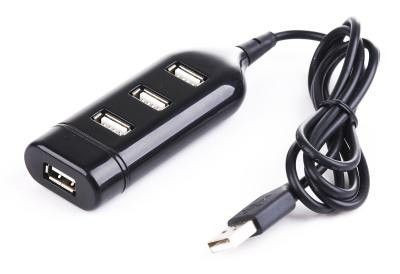 Gembird UHB-CT02 USB 2.0 mini-size hub Black