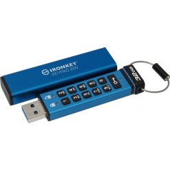 Kingston 32GB IronKey Keypad 200 USB3.2 Blue