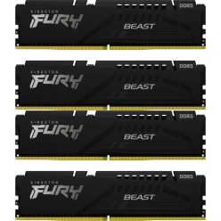 Kingston 64GB 6000Mhz Kit(4x16GB) Fury Beast Black