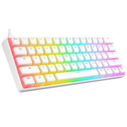 Rampage KB-R135 Parvus Gaming Keyboard White US