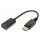 Digitus Active DisplayPort Adapter/Converter DP to HDMI 0,2m Black