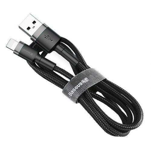 Baseus Cafule lightning Cable 2,4A 0,5m Black/Grey