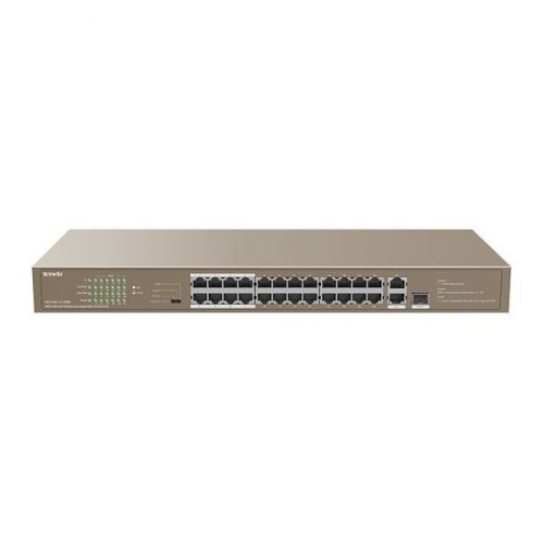 Tenda TEF1126P-24-250WV2.0 Rackmount Switch With 24-Port PoE+