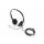 Digitus On Ear Office Headset with Noise Reduction 2x3.5 mm Stereo Black