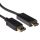 ACT AK3991 DP male - HDMI-A male 3m Black