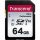 Transcend 64GB SDXC Ultra Performance Class 10 UHS-I V30 A2