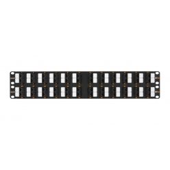 NIKOMAX 48-port Patch Panel 2U Black