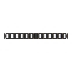 NIKOMAX 24-port Patch Panel 1U Black