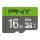 PNY 16GB microSDXC Elite Class 10 UHS-I + adapterrel