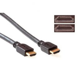   ACT HDMI High Speed v2.0 HDMI-A male - HDMI-A male cable 0,5m Black