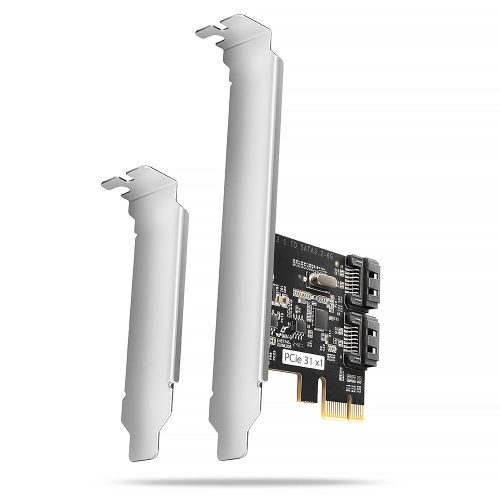 AXAGON PCES-SJ2 PCIe vezérlő 2x SATA 6G