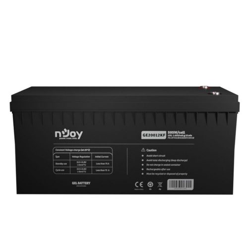 Njoy 12V/200Ah szünetmentes akkumulátor 1db/csomag