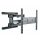 Gembird WM-80ST-01 Full-motion TV wall mount 40”-80” Black