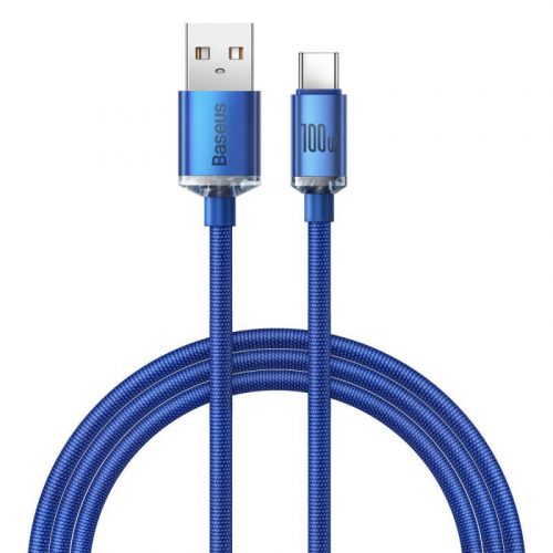 Baseus Crystal Shine USB-C Cable 1,2m Blue