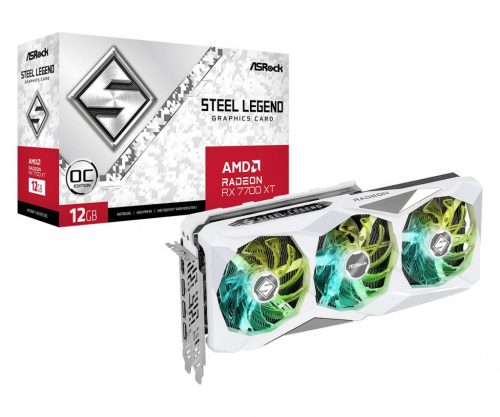 ASRock Radeon RX7700 XT Steel Legend 12GB OC