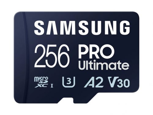 Samsung 256GB microSDXC Pro Ultimate Class10 U3 A2 V30 + adapterrel