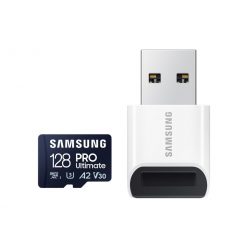   Samsung 128GB microSDXC Pro Ultimate Class10 U3 A2 V30 + Reader